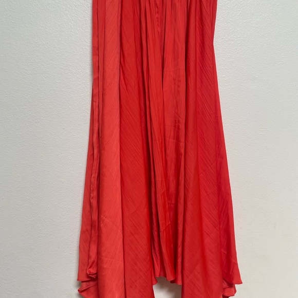 Summery tangerine Anthropologie midi skirt NWT - Picture 4 of 4